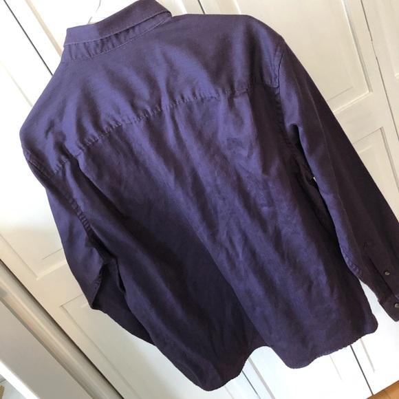 Axist purple button up - Picture 3 of 3